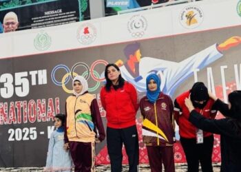 لیہ کی بیٹی مہر النساء نے تاریخ رقم کر دی، نیشنل گیمز میں چار گولڈ میڈلز حاصل، انٹرنیشنل تیکوانڈو پلیئر مہر النساء اب تک 89 گولڈ اور 8 سلور میڈلز جیت چکیں، اہلیانِ لیہ میں خوشی کی لہر