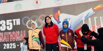 لیہ کی بیٹی مہر النساء نے تاریخ رقم کر دی، نیشنل گیمز میں چار گولڈ میڈلز حاصل، انٹرنیشنل تیکوانڈو پلیئر مہر النساء اب تک 89 گولڈ اور 8 سلور میڈلز جیت چکیں، اہلیانِ لیہ میں خوشی کی لہر