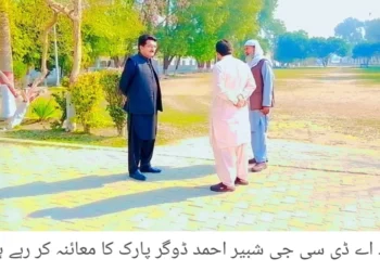 لیہ میں بیوٹیفیکیشن منصوبے پر تیزی سے کام جاری، پارکوں اور گرین بیلٹس کی بحالی مریم نواز شریف کے وژن پر عملدرآمد، اے ڈی سی جنرل شبیر احمد ڈوگر کا مختلف پارکوں کا تفصیلی دورہ