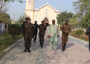 لیہ میں چرچ ہائے کی فول پروف سکیورٹی، ڈی پی او کا خود گرجا گھروں کا دورہ