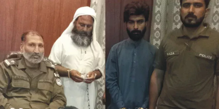 تھانہ صدر پولیس کی اسلحہ ناجائز اپنے قبضہ میں رکھنے والوں کے خلاف کریک ڈائون ،دو شر پسند ملزمان گرفتار ،پسٹل اور بندوق معہ رائوند برآمد ،مقدمات درج