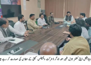 ڈسٹرکٹ ویجیلنس کمیٹی کا اجلاس، مزدوروں کو درپیش مسائل اور جبری مشقت کے خاتمے کے حوالے سے اقدامات کا تفصیلی جائزہ