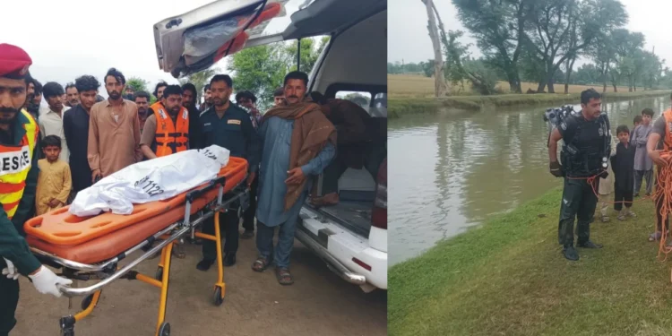 بھاگل نہر میں ڈوبنے والی 6 سالہ بچی کی لاش تین روزہ سرچ آپریشن کے بعد برآمد ریسکیو 1122 لیہ کی مسلسل جدوجہد کامیاب، 3.5 کلومیٹر دور سے ڈیڈ باڈی نکال کر ورثاء کے حوالے — والدین کو بچوں کو پانی کے قریب اکیلا نہ چھوڑنے کی ہدایت
