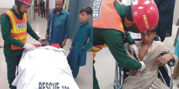 ٹریکٹر ٹرالی اور موٹر سائیکل میں تصادم، ایک نوجوان جاں بحق، ایک شدید زخمی، عامر چوک کروڑ روڈ کے قریب حادثہ، ریسکیو 1122 نے بروقت کارروائی کرتے ہوئے زخمی کو ہسپتال منتقل کر دیا