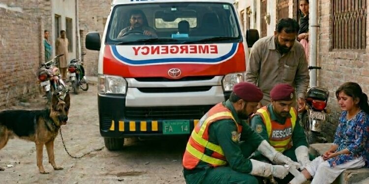 لَیَّہ: فوڈ پوائزننگ سے ایک ہی گھر کے 5 افراد کی حالت غیر، ریسکیو 1122 کا فوری رسپانس، توری کا سالن کھانے کے بعد الٹیوں اور تیز بخار کی شکایت، متاثرین ڈی ایچ کیو ہسپتال منتقل