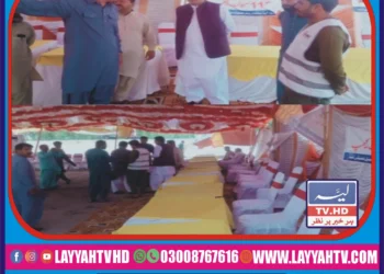 عیدِ قرباں انتظامات تیز، لیّہ میں مویشی سیل پوائنٹس قائم، اے ڈی سی جی شبیر احمد ڈوگر کا تفصیلی دورہ
