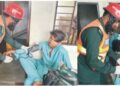 لَیَّہ: فوڈ پوائزننگ سے ایک ہی گھر کے 5 افراد کی حالت غیر، ریسکیو 1122 کا فوری رسپانس، توری کا سالن کھانے کے بعد الٹیوں اور تیز بخار کی شکایت، متاثرین ڈی ایچ کیو ہسپتال منتقل