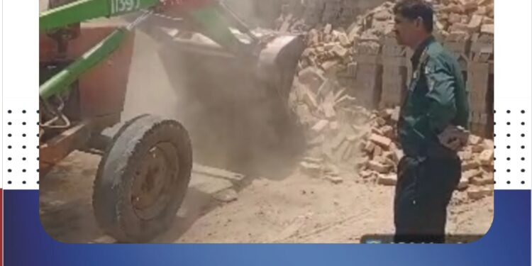 زگ زیگ ٹیکنالوجی کی خلاف ورزی پر کریک ڈاؤن، 9 بھٹہ جات کی بھرائی مسمار، 7 مقدمات درج