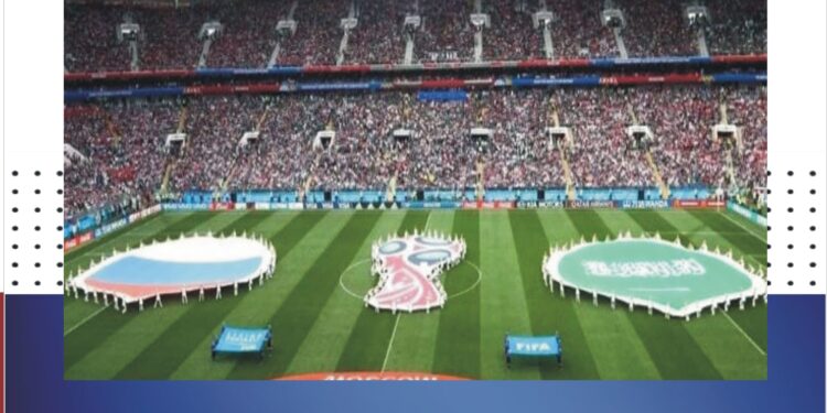 FIFA World Cup 2026: Saudi Flag Displayed with Special Respect, Not Laid on the Field FIFA Honors Religious Significance of Saudi Flag During World Cup Ceremony