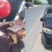 دربار پیر جاگی کے قریب کار اور موٹر سائیکل میں تصادم، 15 سالہ نوجوان زخمی