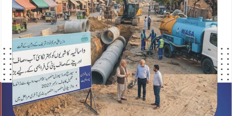 لَیَّہ میں 9 ارب روپے سے زائد کا سیوریج منصوبہ، جنوری 2027 تک واسا کو مزید 15 گاڑیاں ملنے کا امکان، صاف پانی منصوبہ آخری مراحل میں واسا لَیَّہ کا شہریوں کو بہتر نکاسیٔ آب، صاف ستھرا ماحول اور پینے کے صاف پانی کی فراہمی کے لیے بڑا اقدام
