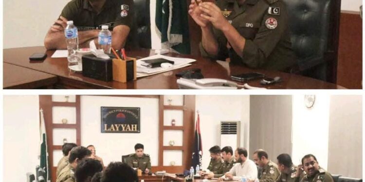 کرپشن کسی صورت برداشت نہیں، مقدمات کی تفتیش میرٹ پر کی جائے: ڈی پی او لیہ
