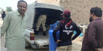 لیہ میں غیر قانونی ایل پی جی ری فلنگ کے خلاف کریک ڈاؤن، ایک ورکشاپ سیل، دوسری کے خلاف مقدمہ درج