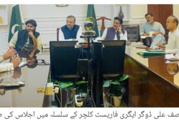 لیہ کو گرین ضلع بنانے کا عزم، غیر آباد زمینوں پر ایگری فاریسٹری کے فروغ کا فیصلہ