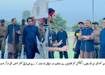 بہادر ڈیجیٹل لائبریری، سپورٹس کمپلیکس اور جنرل ہسپتال سمیت لیہ کے مختلف منصوبوں کا معائنہ