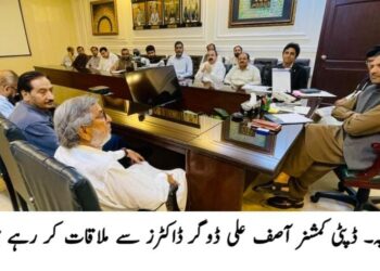 لیہ میں نیورو سرجری اور میل و فی میل نرسنگ کالجز کے قیام پر غور، سینئر ڈاکٹرز کی ڈپٹی کمشنر سے ملاقات