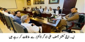 لیہ میں نیورو سرجری اور میل و فی میل نرسنگ کالجز کے قیام پر غور، سینئر ڈاکٹرز کی ڈپٹی کمشنر سے ملاقات